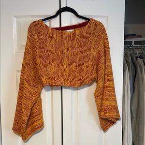 Women's Orange Sweater